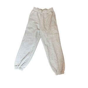Oner Active Sweatpants Womens Medium Gray‎ Fleece Joggers Elastic Waist Pockets